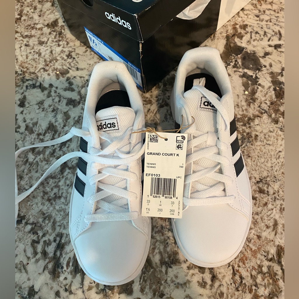 Brand New Adidas Grand Court K Size 15